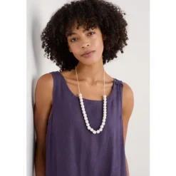 Seasalt Cornwall Moorland Haze Bead Necklace | Women Jewellery