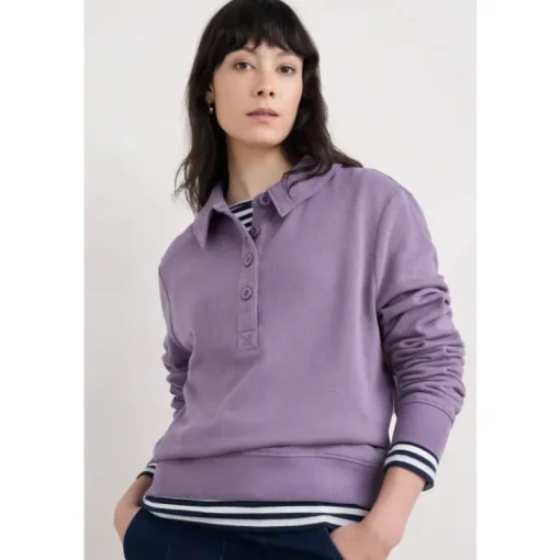 Seasalt Cornwall Tamar Organic Cotton Jersey Sweatshirt | Women Sweatshirts